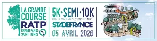 Affiche de la Grande Course RATP du Grand Paris Saint-Denis 