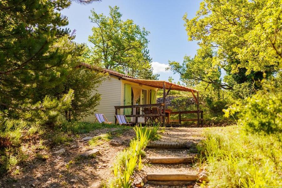 Arrivée au chalet