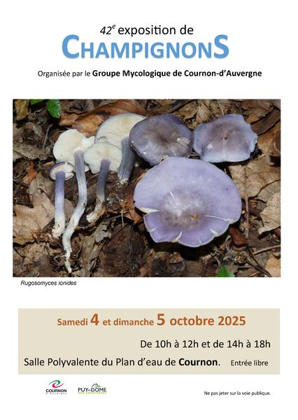 42ème exposition de champignons