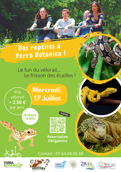 affiche animation reptiles
