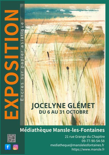 Vernissage de l'exposition  de Jocelyne Glémet
