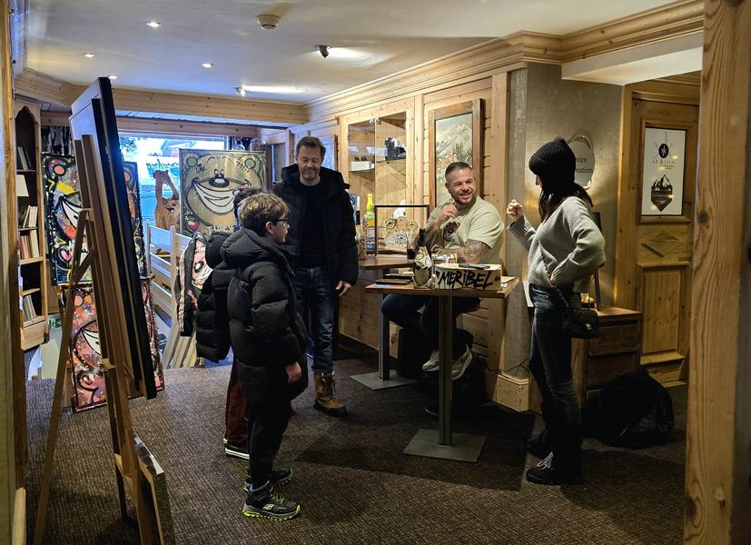 Mr Lemdi - Rencontre avec l'artiste et ateliers créatifs_Les Allues