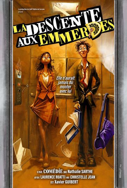 BD Comédie - La descente aux emmerdes