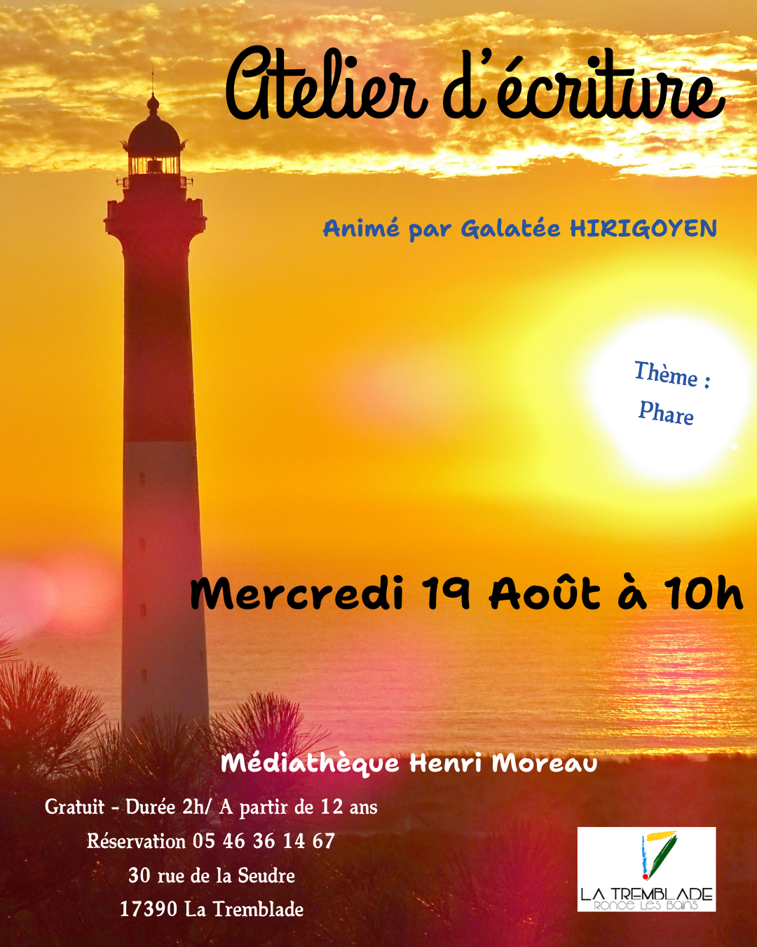Atelier d'écriture