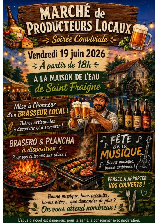 Marché de producteurs locaux