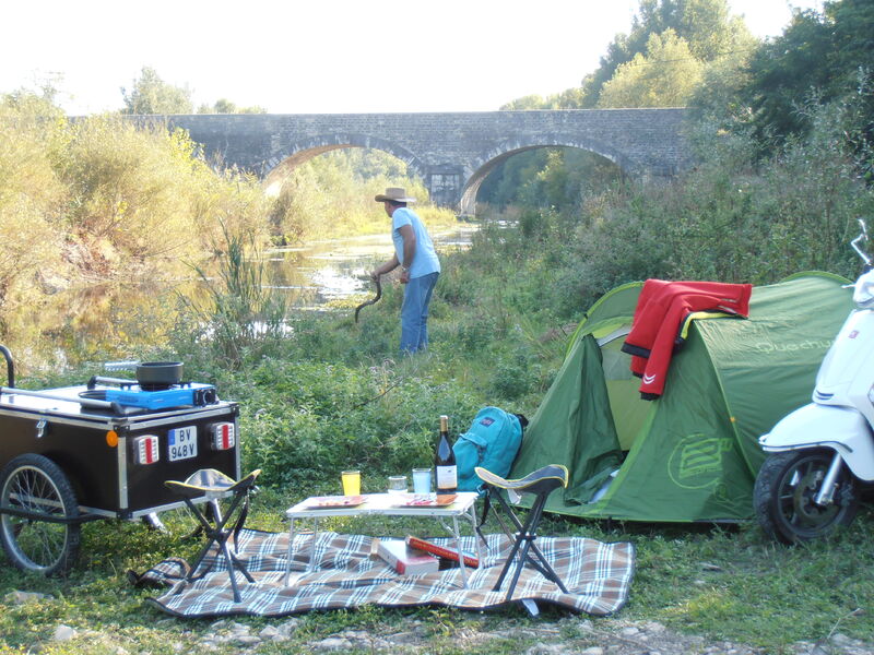 scoot nomad bivouac sortie week en en drome