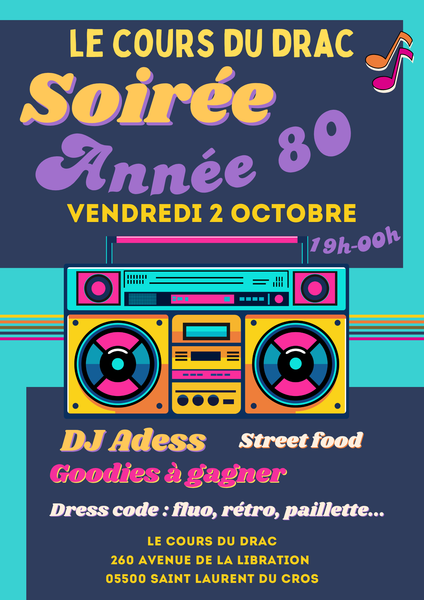 Soirée années 80