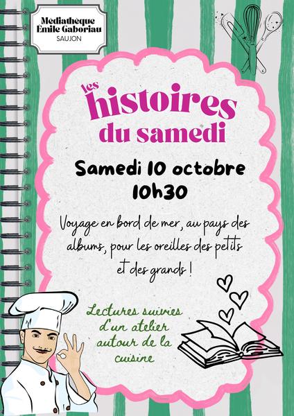 Histoires du Samedi "En cuisine"
