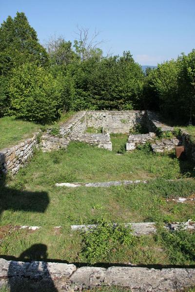 Ruines de l'église de St Julien sur Roche