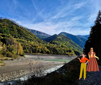 Rosanne et la Baronne sur les traces de l’hydroélectricité_Allemond