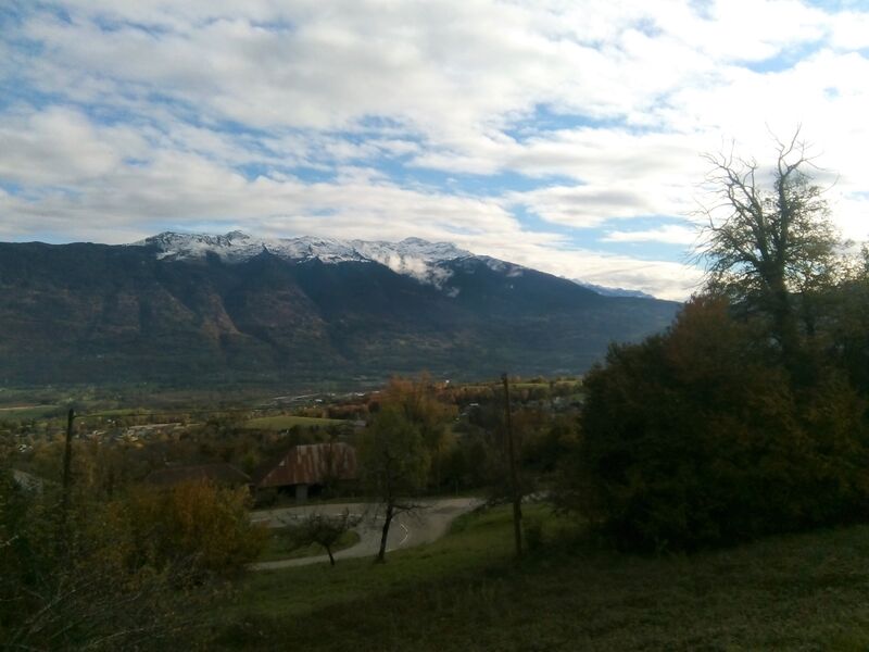 Montée au col de Tamié