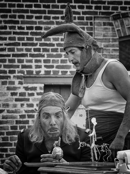 Don quichotte sur les routes de la manche