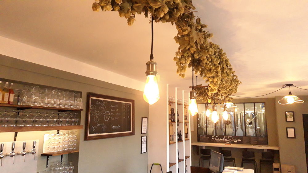 Boutique & Taproom de la brasserie