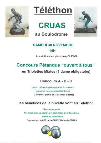 concours de Pétanque_Cruas