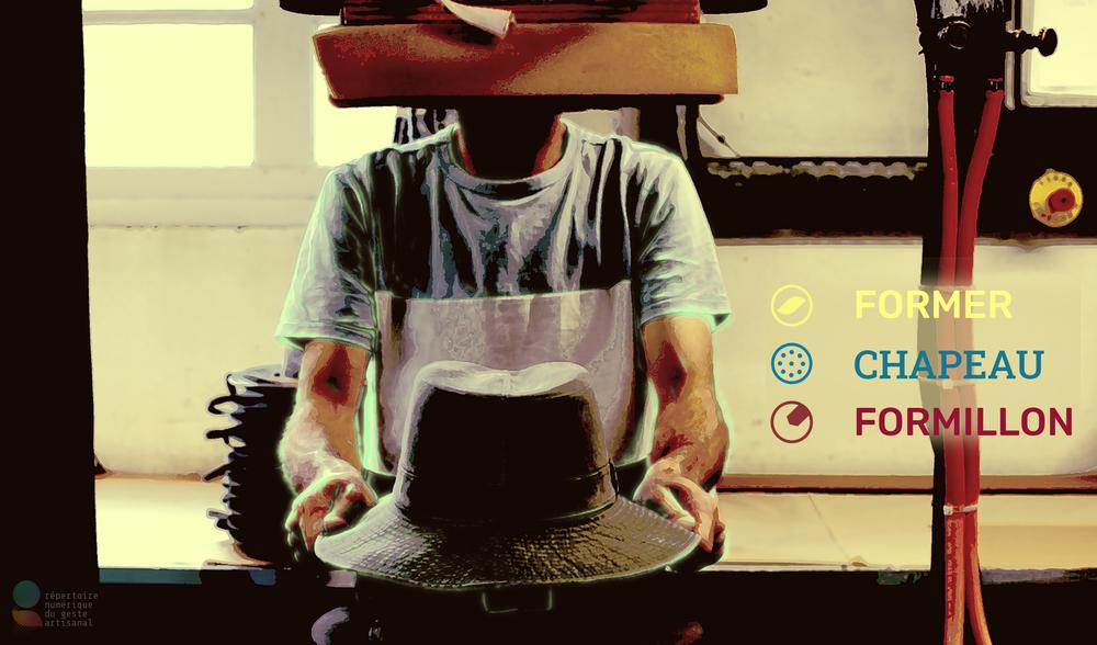 Vidéomapping de gestes artisanaux à l'atelier des EpouxP