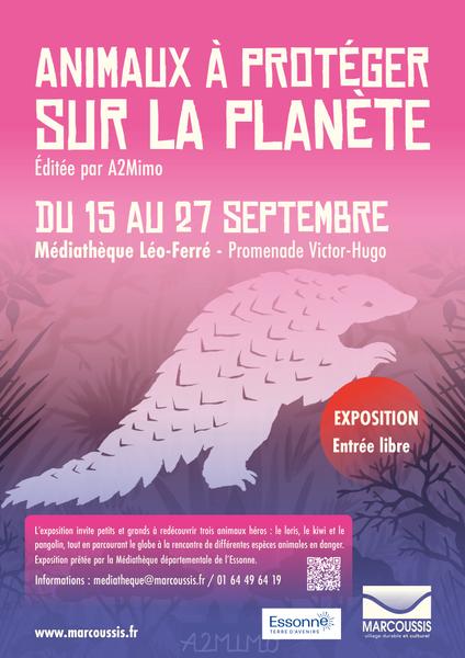 Exposition - Animaux à protéger sur la planète