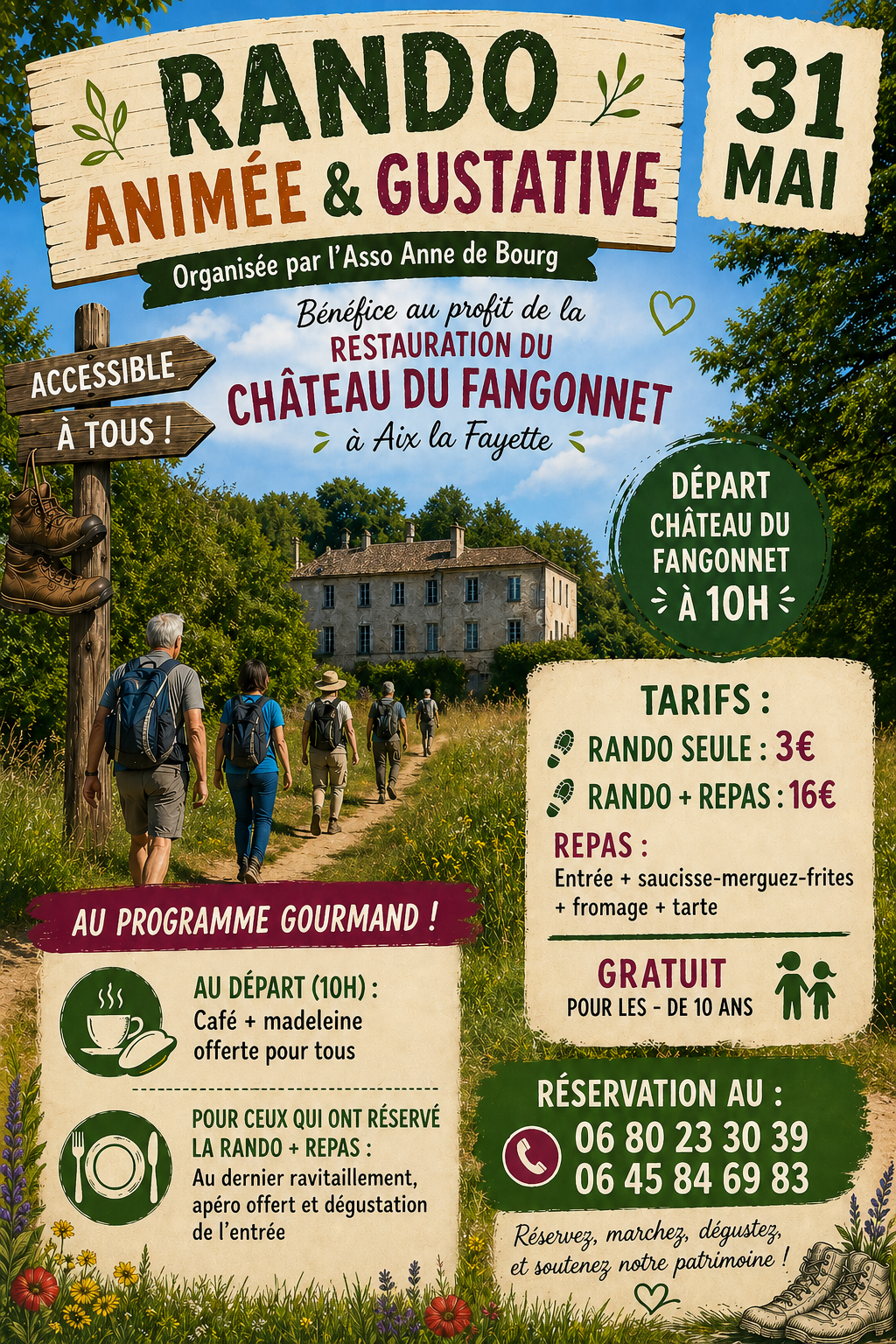 Randonnée animée