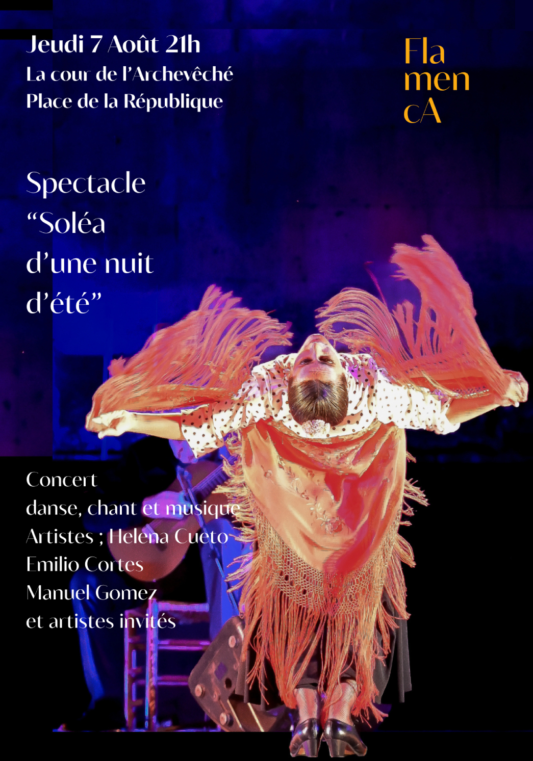 Festival FlamencA 2025 : Soléa d’une nuit d’été