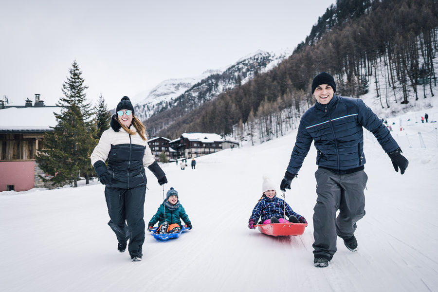 Piste de luge