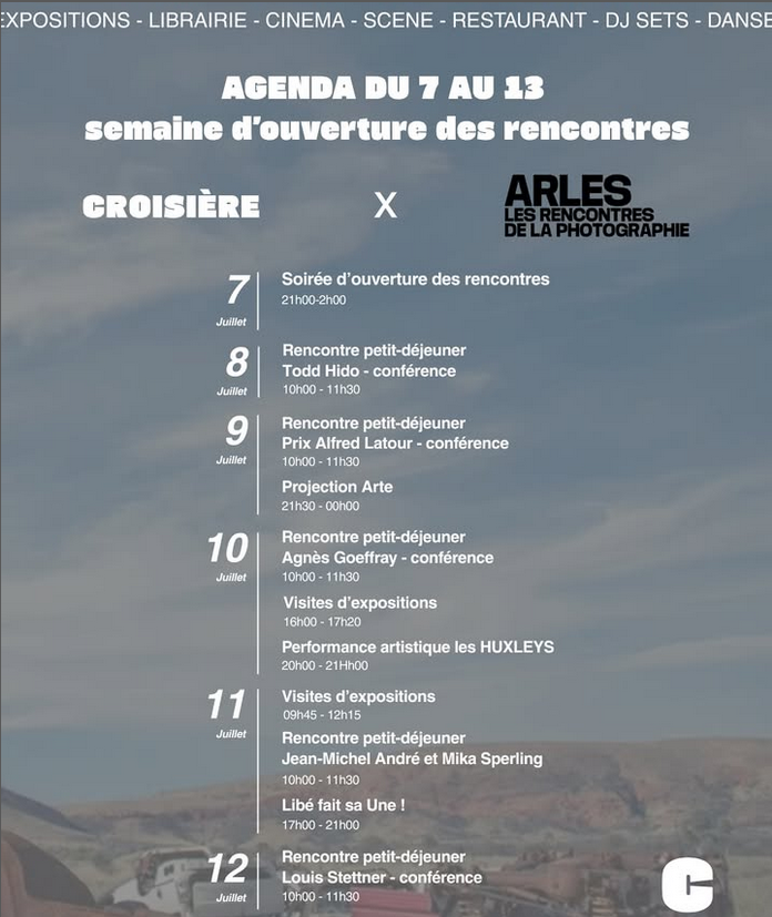 Les Rencontres de la photographie à Croisière
