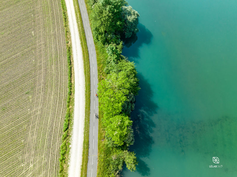 ViaRhôna-Etape 6 - Belley à Groslée par St-Genix-sur-Guiers