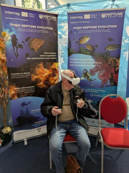 Atelier réalité virtuelle - Plongée en Méditerranée_Hyères