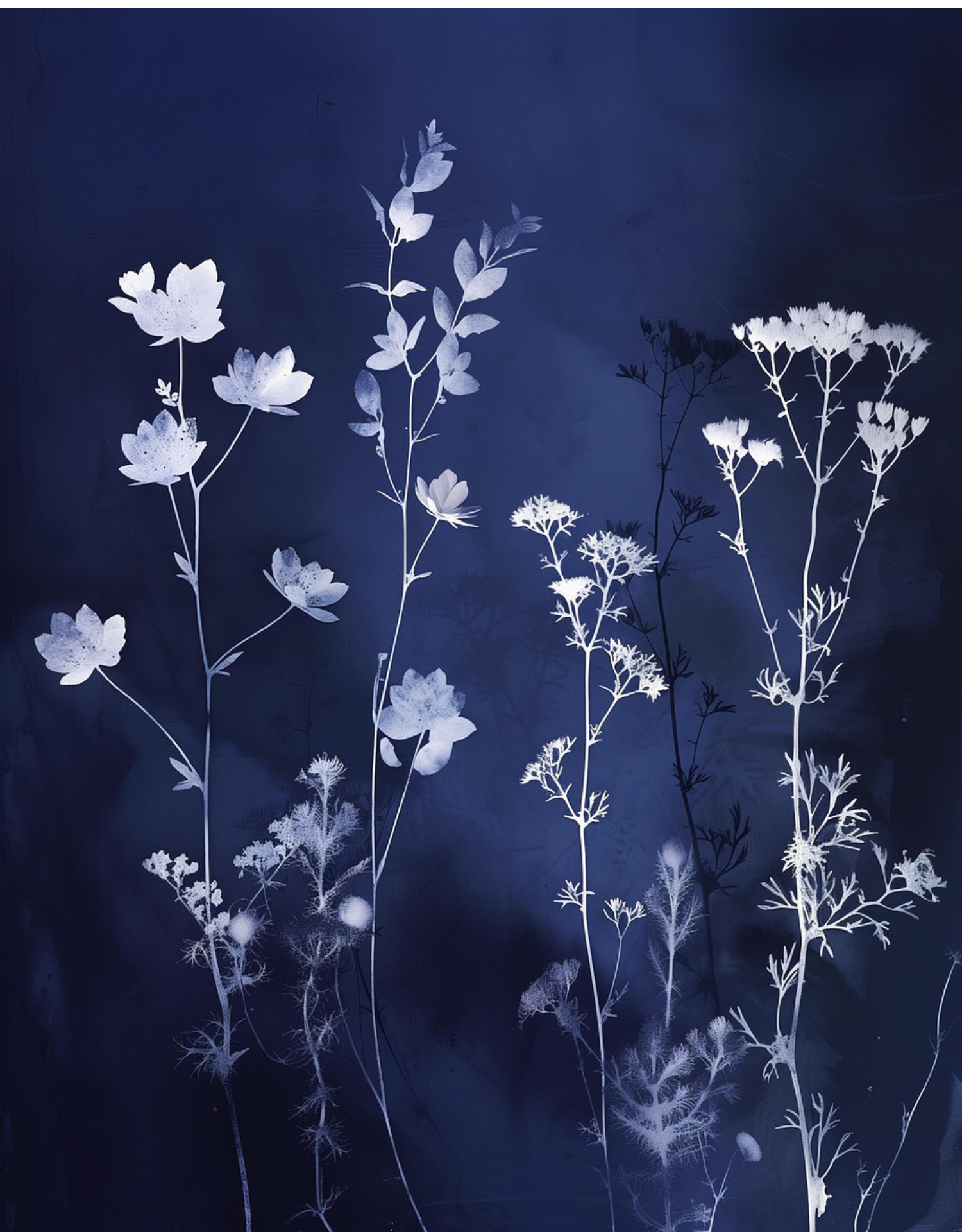 Club des savoirs du CPIE Pays Gersois : bleu pastel & cyanotype