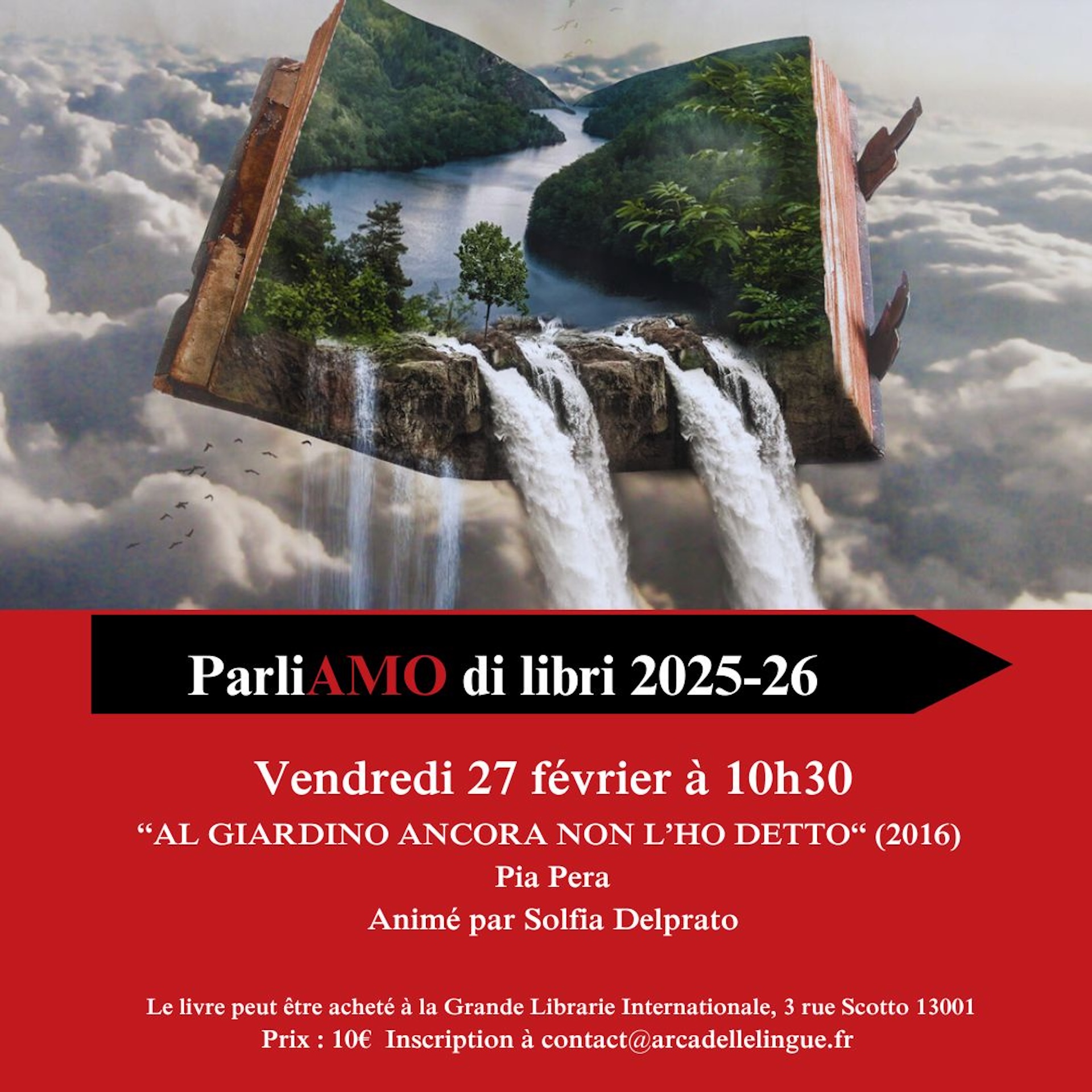 Club de lecture en italien : "Al giardino ancora non l'ho detto" de Pia Pera