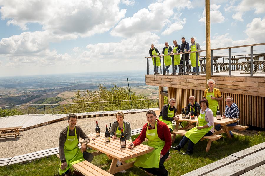 Terrasse de Chiroubles