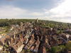 Hérisson, village et cité médiévale - Visite pédagogique Vue aérienne Ⓒ Hérisson