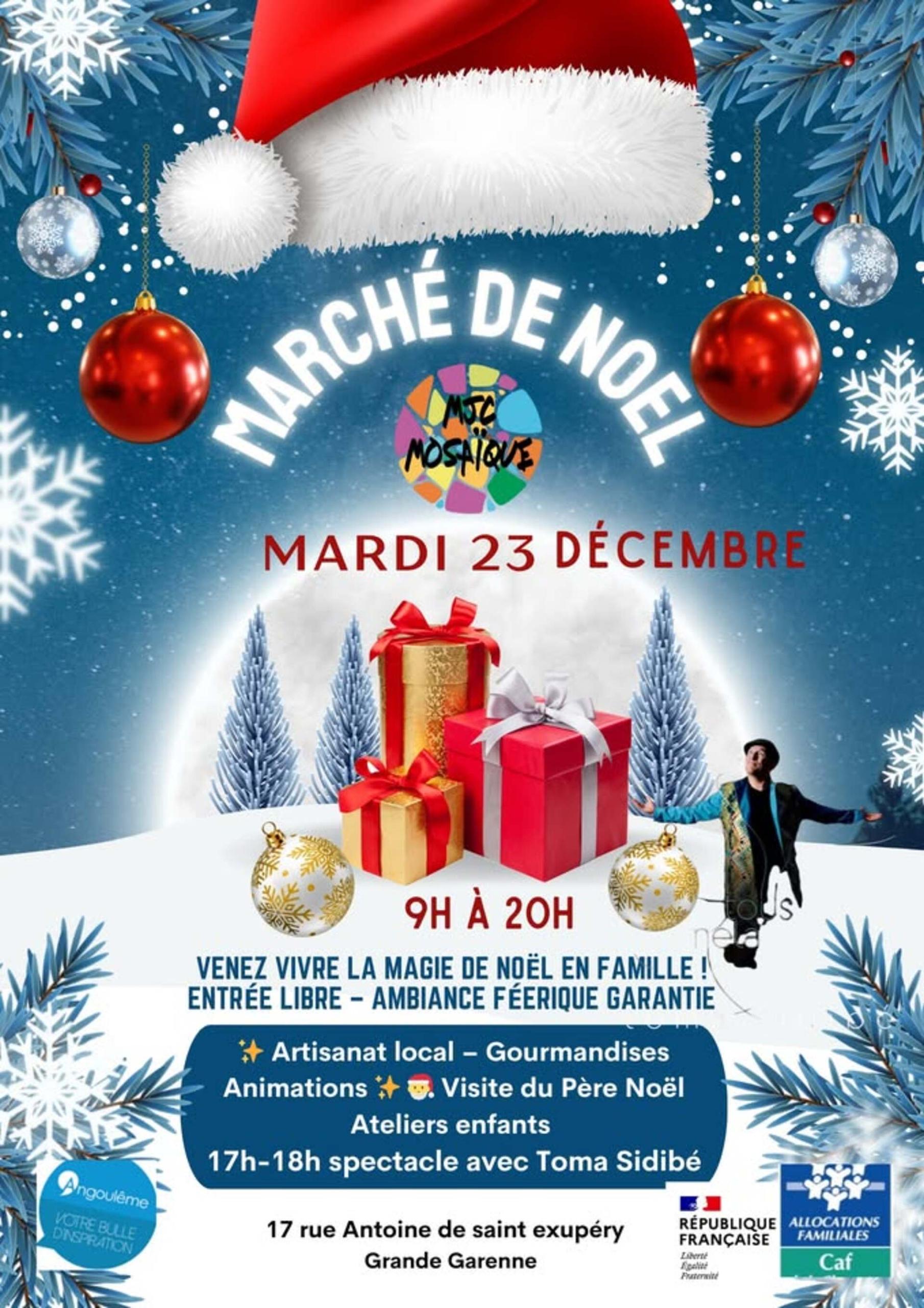Marché de Noël MJC Mosaïque