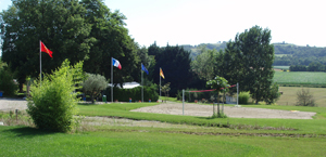 Vue depuis le parcours à Gaudiès