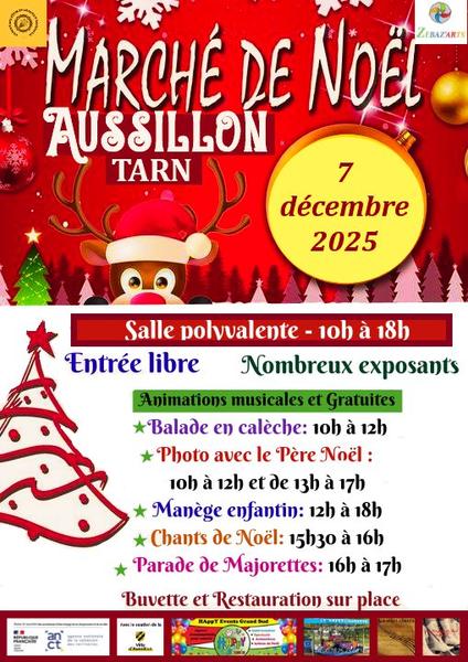 Marché de Noël d'Aussillon 