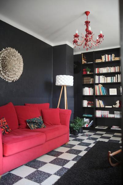 Salle d'attente de la chambre d'hôtes Le Clos Ayanna à Crémieu