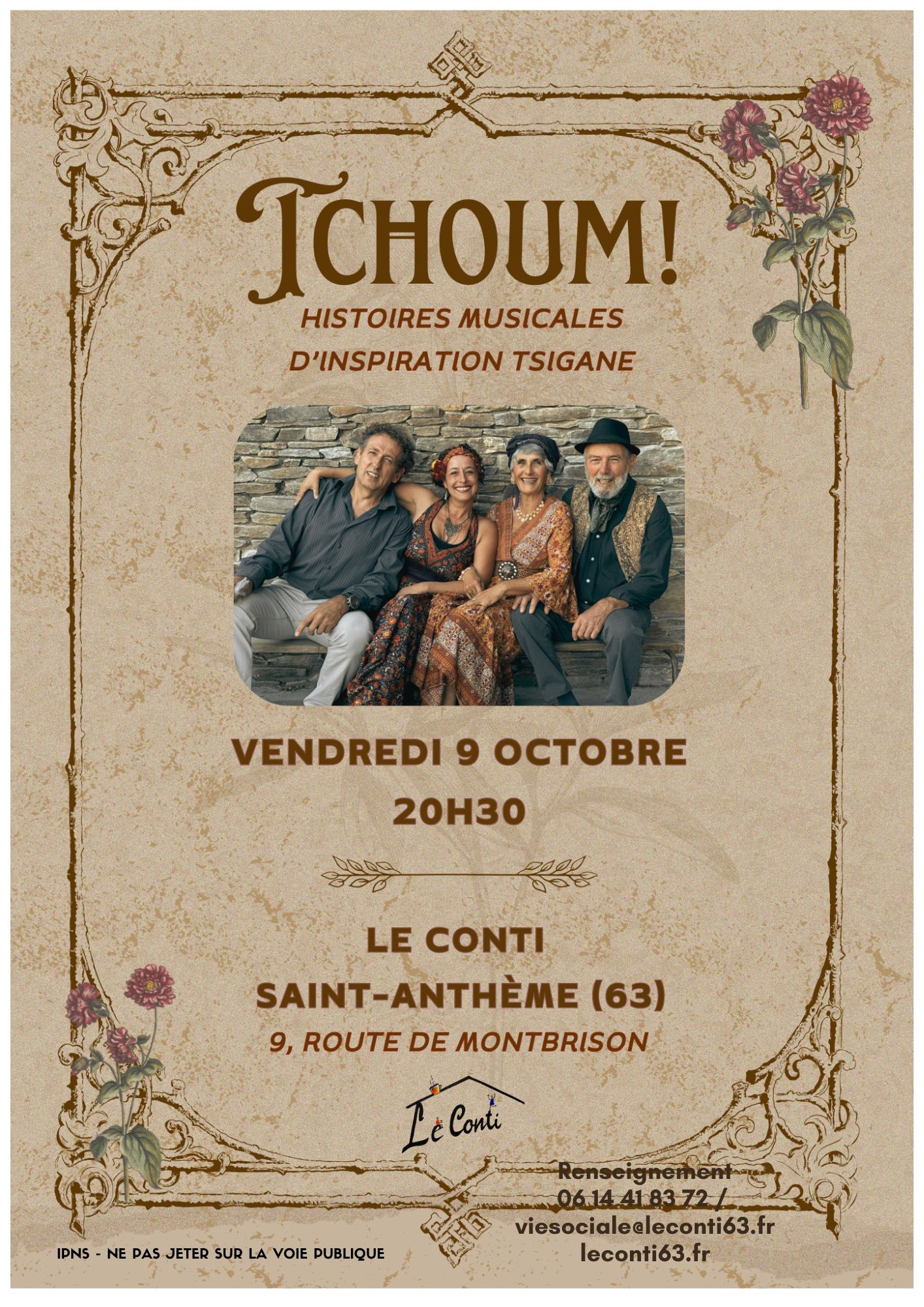 Concert de Tchoum // Saint-Anthème