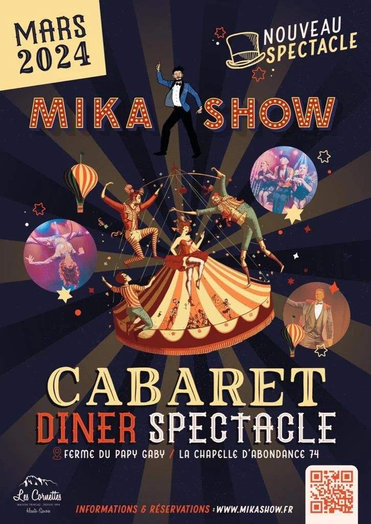 Dîner spectacle : Mika Show