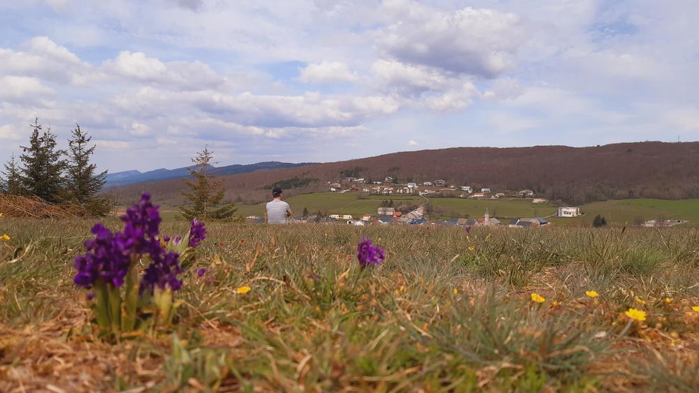 Point de vue du Calvaire des 3 Croix à Aranc