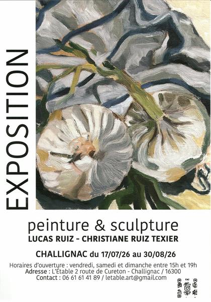 Exposition peinture & sculpture