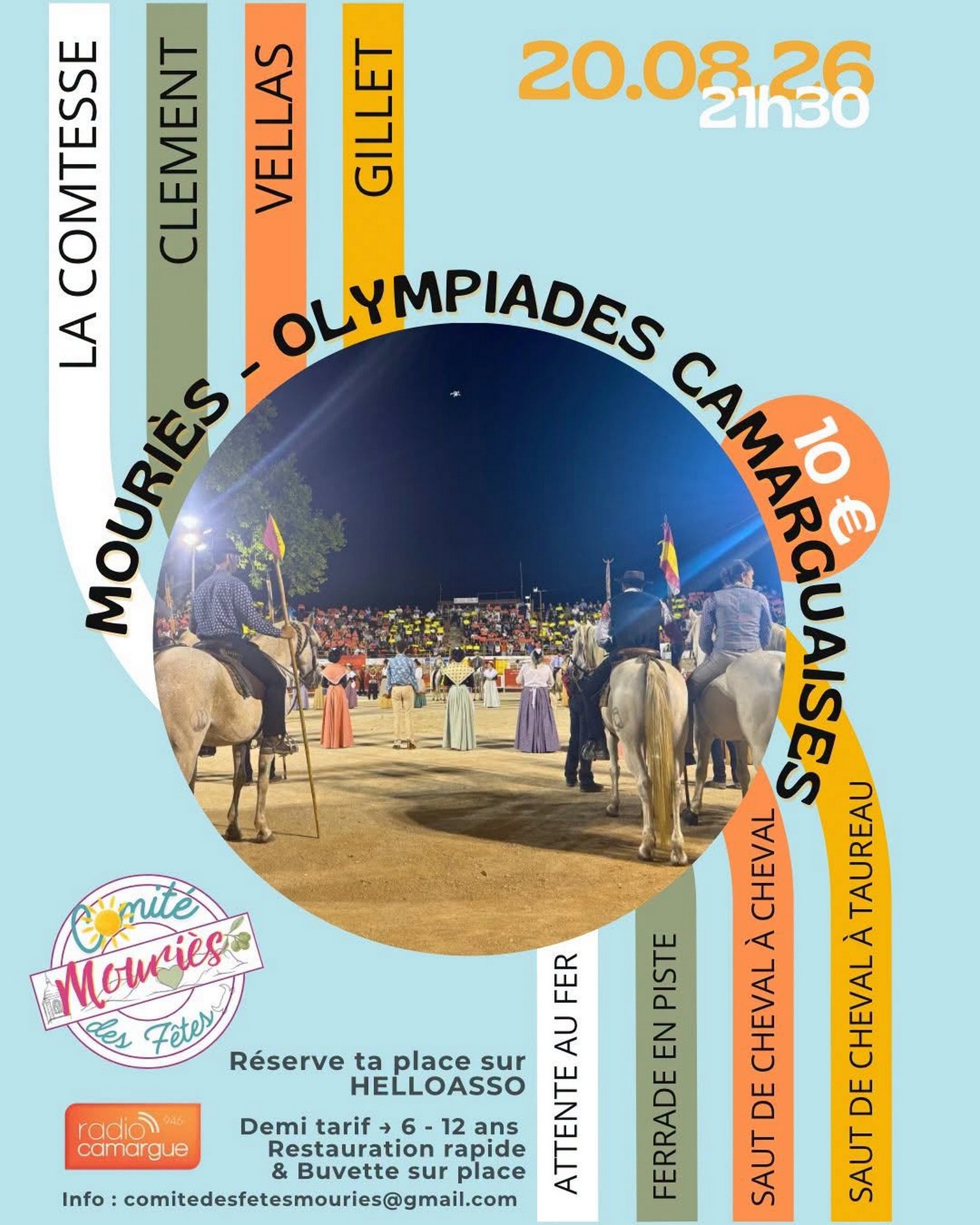 Fête Votive de la Saint-Louis 2026 - Olympiades camarguaises