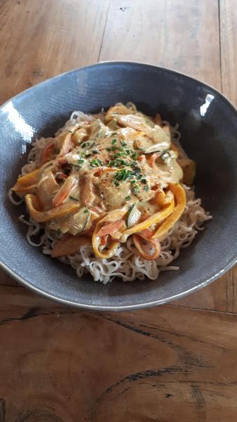 Ramen wok de legumes