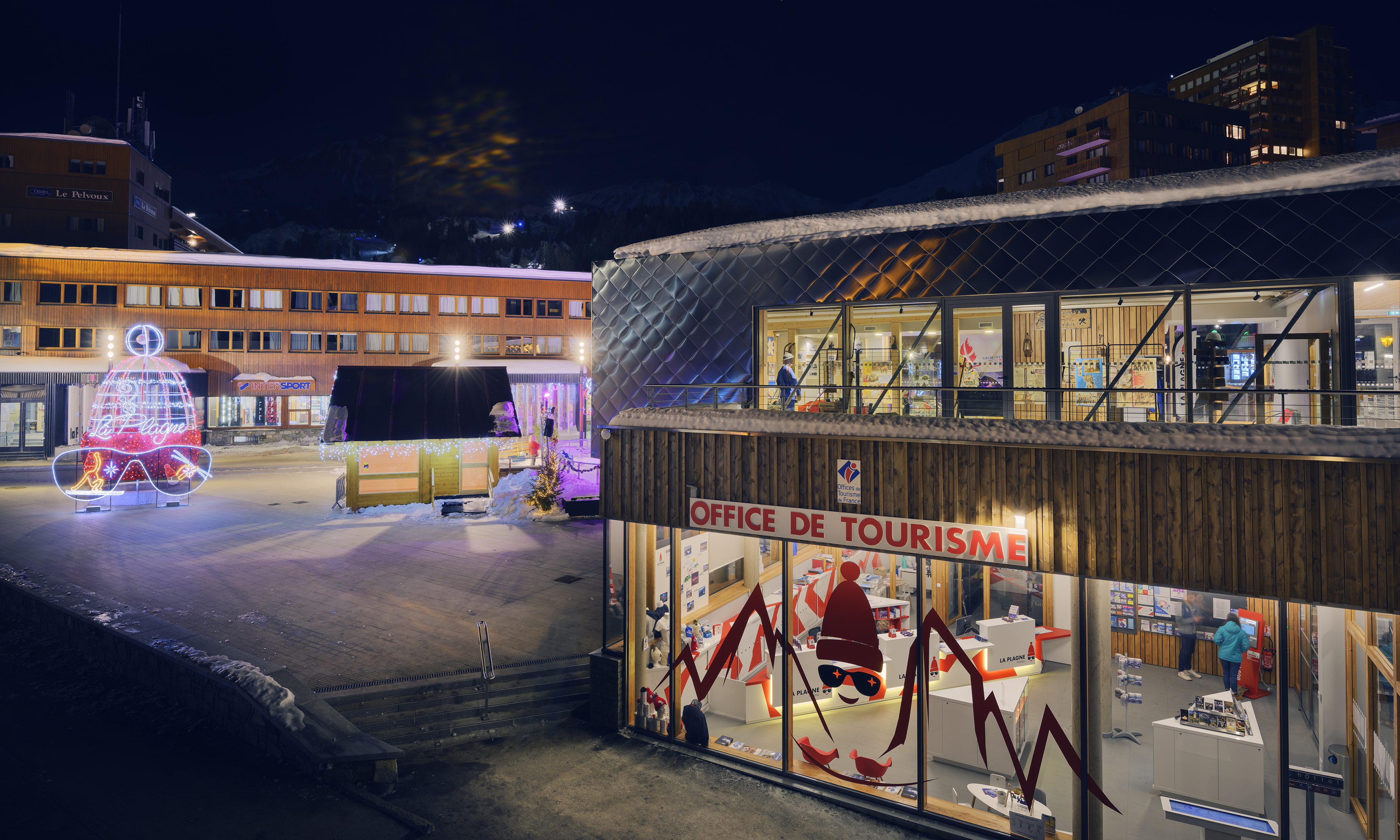 Extérieur Office de Tourisme de Plagne Centre