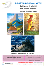 Exposition de Marcel VETTE_Roybon