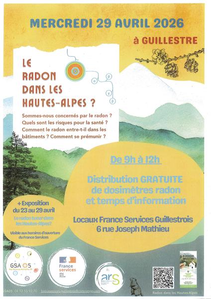 Le radon dans les Hautes-Alpes ?