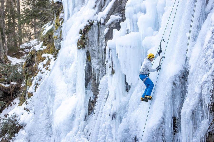 Cascade de glace