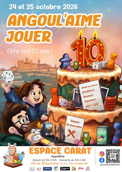 Angoul'aime jouer fête ses 10 ans !