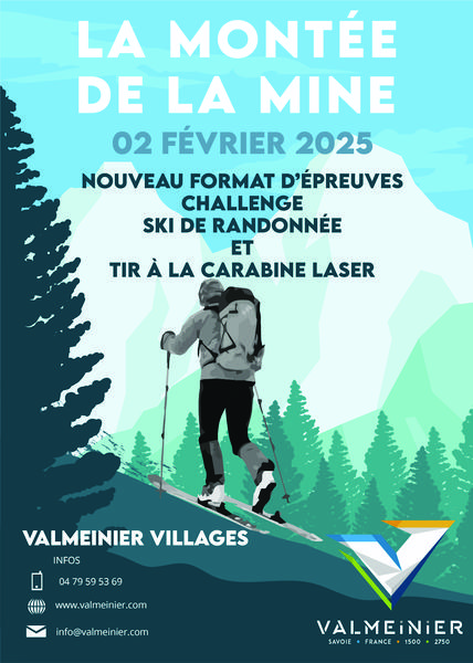 Montée de la Mine - Course de ski alpinisme Le 2 fév 2025