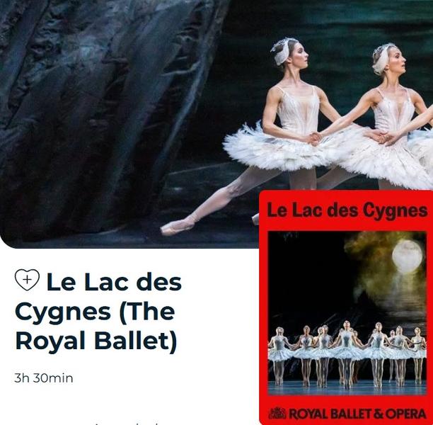 Opéra - Le lac des Cygnes Le 27 fév 2025