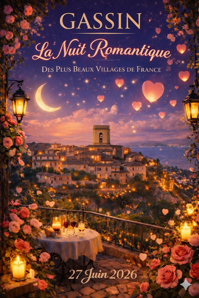 La nuit romantique des plus beaux villages de France 2026_Gassin