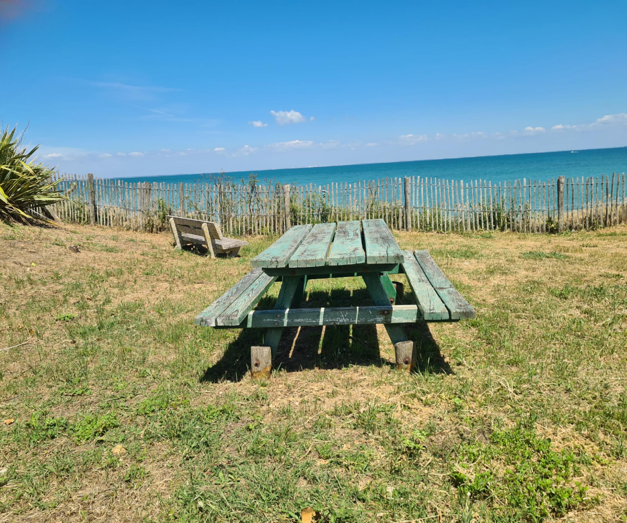 Aire de pique nique - plage du rivage