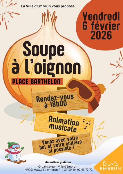 Soupe à l'oignon_Embrun - © Soupe à l'oignon_Embrun